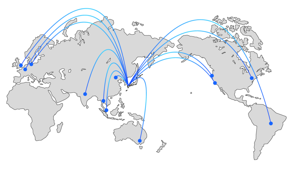 World-map_b - 本多機工株式会社